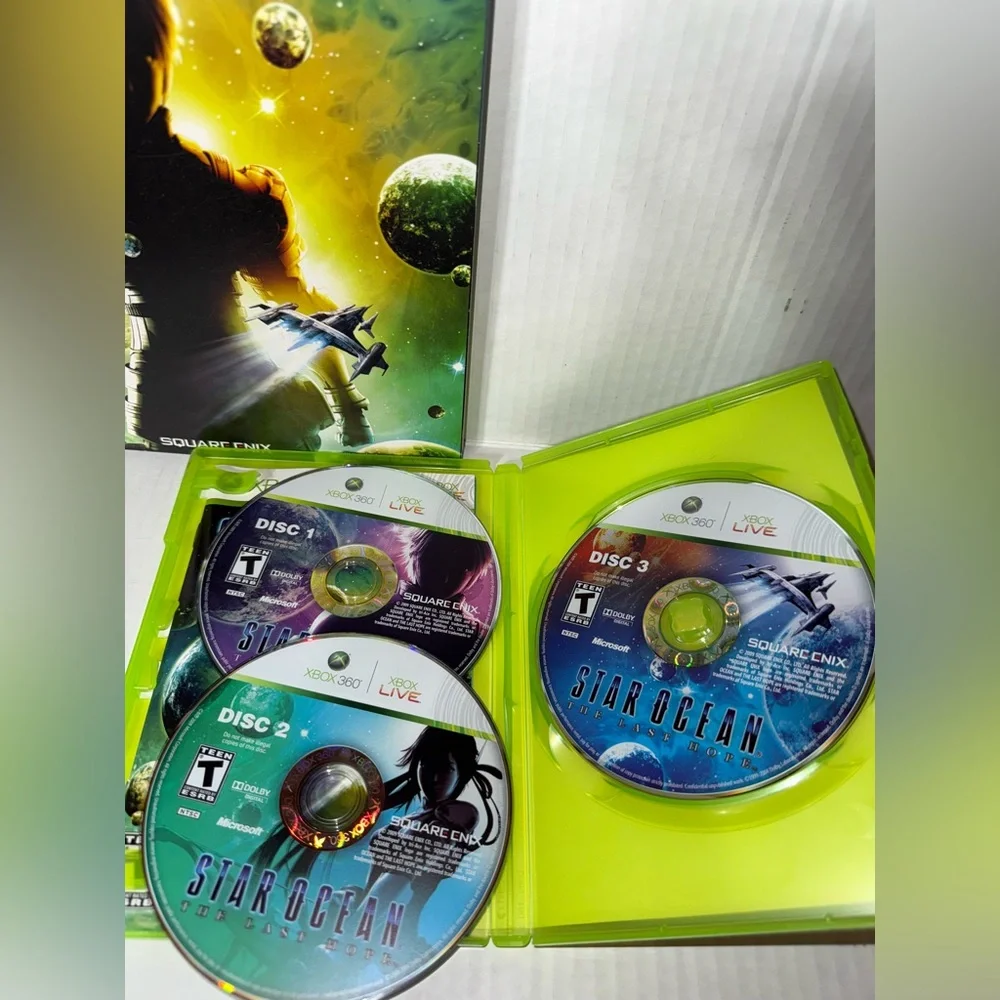 Xbox 360 Star Ocean The Last Hope RPG Game with Strategy Guide